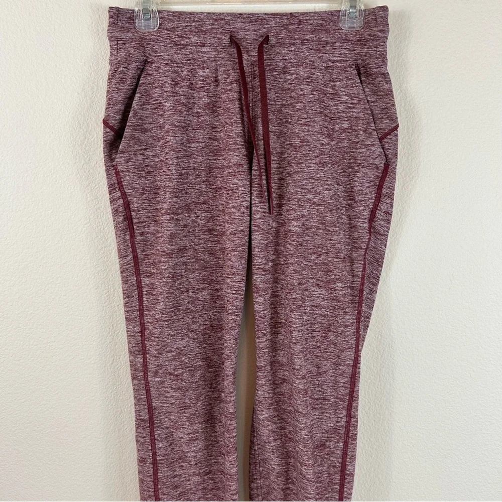 Lululemon Red Scuba Joggers, Sz 6 - Picture 3 of 12